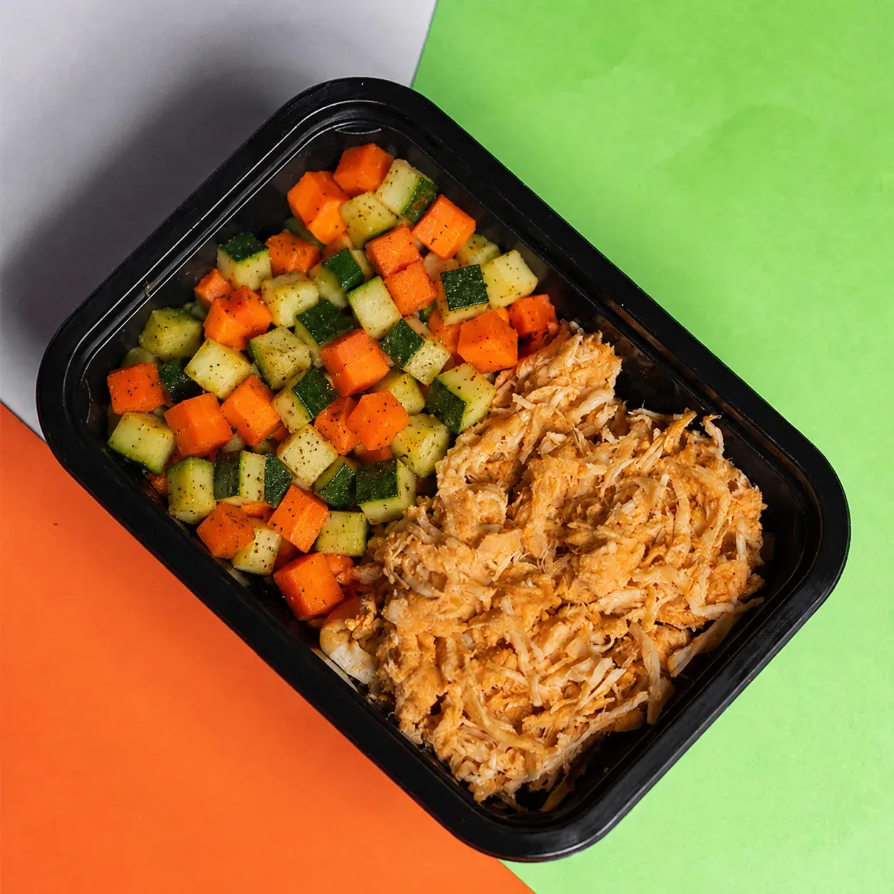 Frango à Pizzaiolo com Legumes